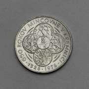 50 Kčs 1978 - 650. Výročí Založení Mincovny Kremnica