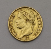 Zlatý 20 Frank 1807 A - Napoleon I. - S Věncem!