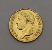 Zlatý 20 Frank 1811 W - Napoleon I. - R!