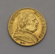 Zlatý 20 Frank 1815 A - Ludvík XVIII. - Francie