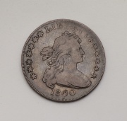 Stříbrný 1 Dollar 1800 - Draped Bust - USA - Velmi Vzácný!