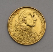 Zlatá 100 Lire 1932 - Pius XI. - Vatikán