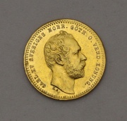 Zlatý Dukát Carl XV. Adolf 1864 ST