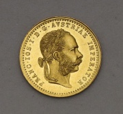 Zlatý Dukát Františka Josefa I. 1888 bz - Super Stav!
