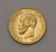 Zlatý 10 Rubl 1901 ФЗ - Rusko - Mikuláš II.