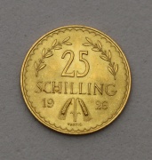 Zlatý 25 Schilling 1926 - Super Stav!
