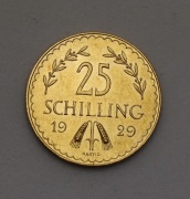 Zlatý 25 Schilling 1929