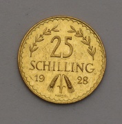 Zlatý 25 Schilling 1928