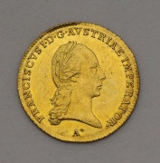 Zlatý Dukát Františka I.(II.) 1820 A - Super Stav!