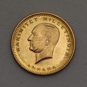 Zlaté 100 Kurus 1923/52 - Turecko!