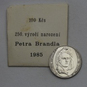 100 Kčs 1985 - Petr Brandl - Originální Přebal!