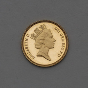 Zlatá 1/2 Libra 1985 - Elizabeth II. - PROOF