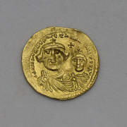 Zlatý Solidus - Heraclius (610-641) - Byzanc!