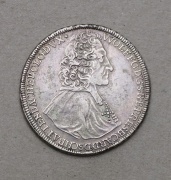 Stříbrný Tolar 1735 - Wolfgang von Schrattenbach - Olomouc!